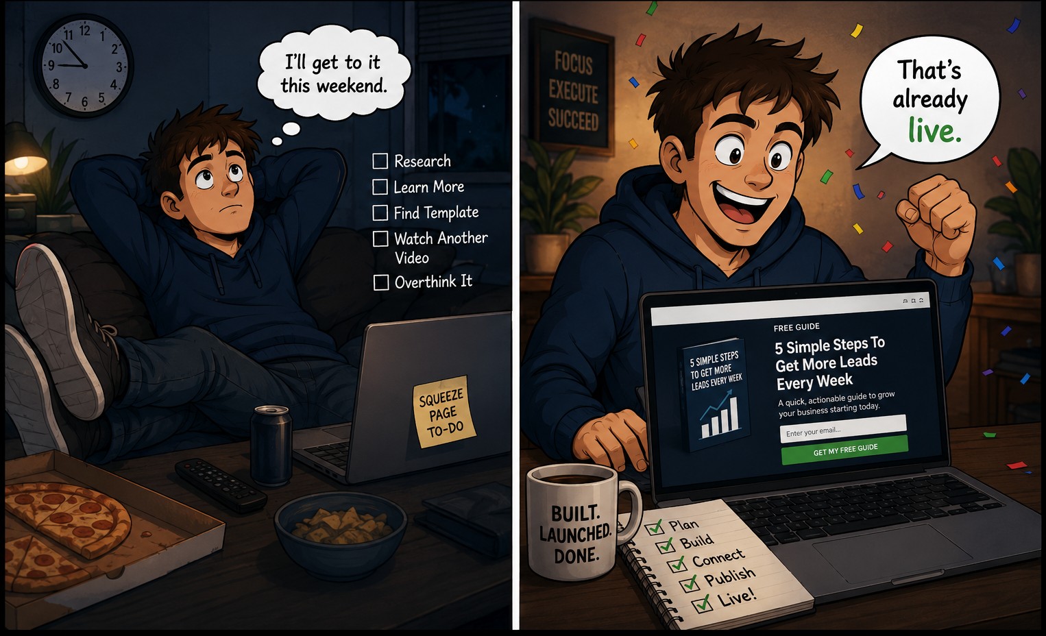 From procrastination to published